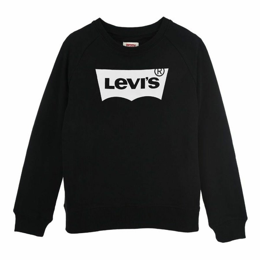 Sweatshirt til Brn Levi's Sort #1