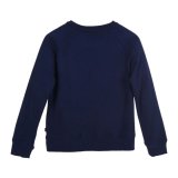Sweatshirt uden h�tte til piger Levi's Batwing Crewneck Bl� M�rkebl� #2