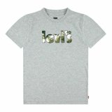 T-shirt Levi's Camo Poster Logo Gray Gr� #4