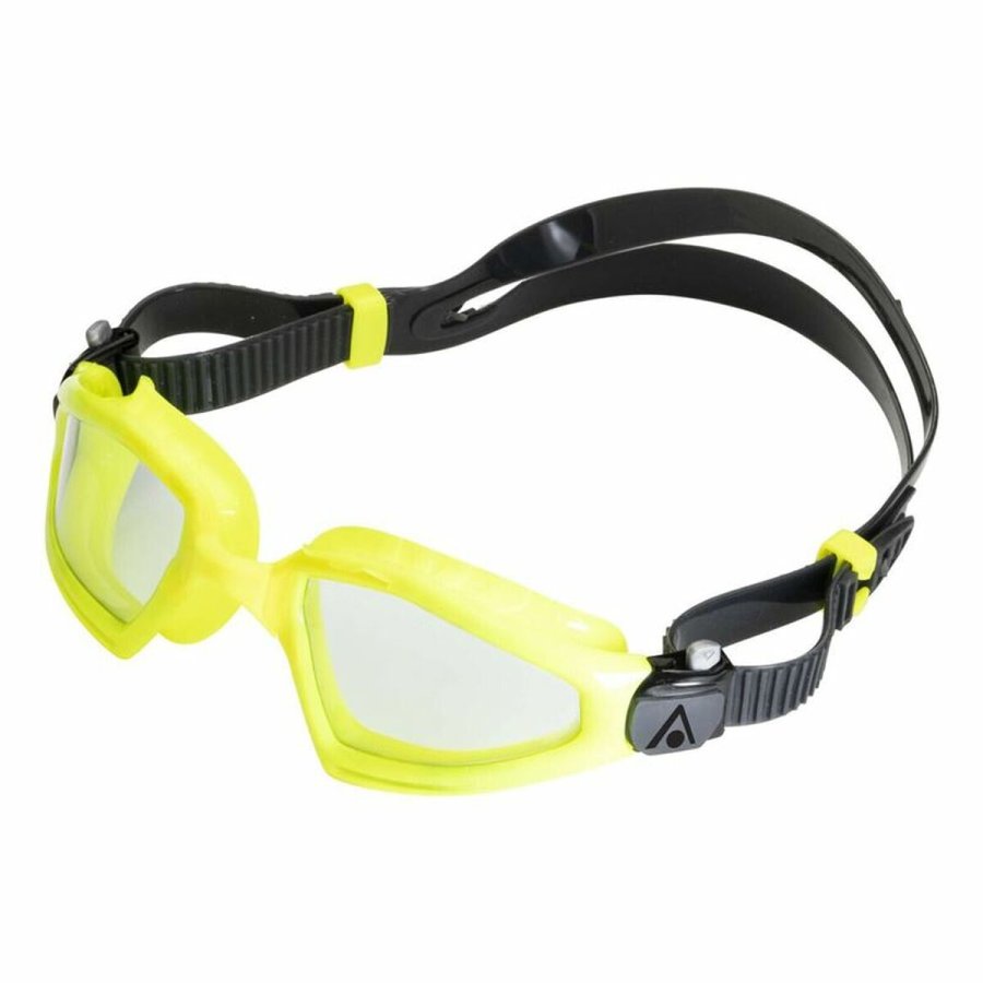Svmmebriller til Voksne Aqua Sphere Kayenne Pro Clear Gul Sort Onesize #2