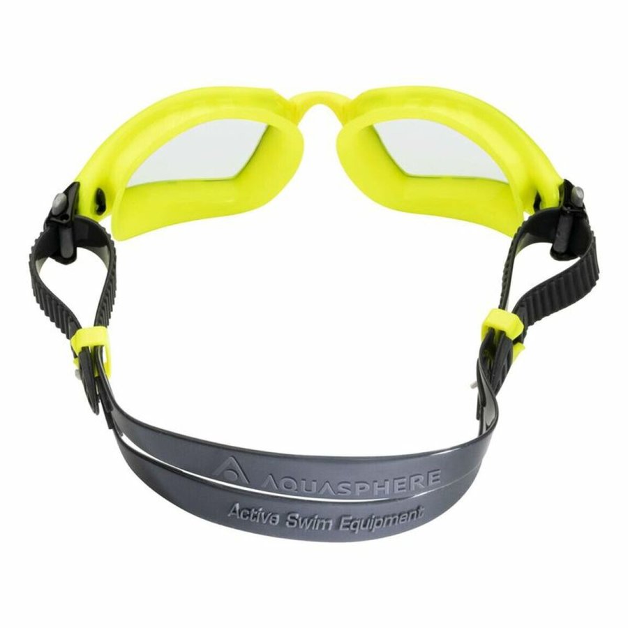 Svmmebriller til Voksne Aqua Sphere Kayenne Pro Clear Gul Sort Onesize #3