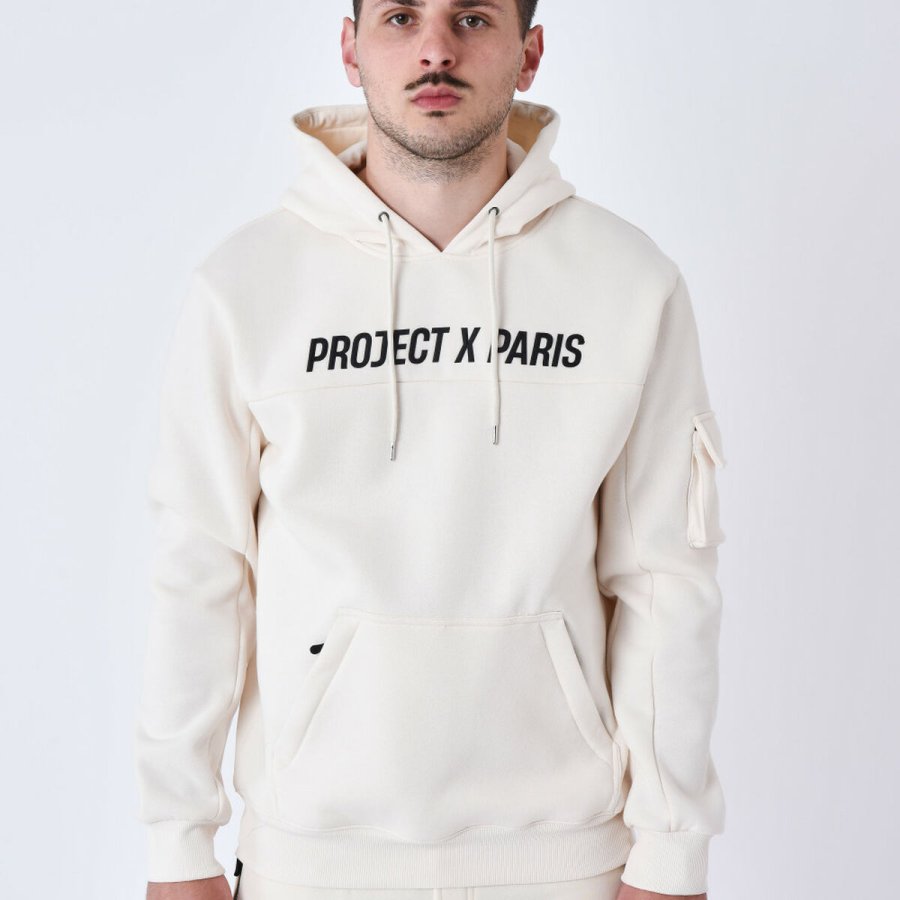 H�ttetr�je til M�nd Project X Paris PROJECT SWEAD&HOODIE 2522058 CC Beige #2