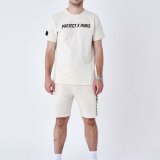 Kort�rmet T-shirt til M�nd Project X Paris PROJECT T- SHIRT 2510175 CC Beige #2