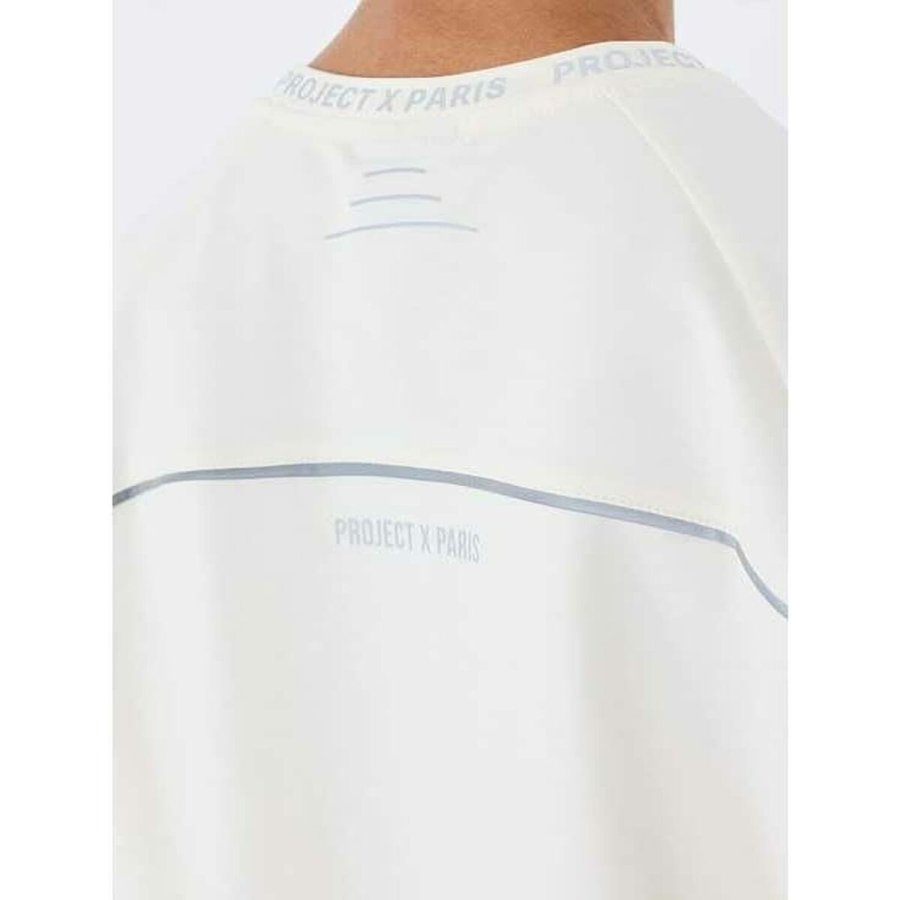 Kort�rmet T-shirt til M�nd Project X Paris PROJECT T-SHIRT 2510181 CC Beige #5