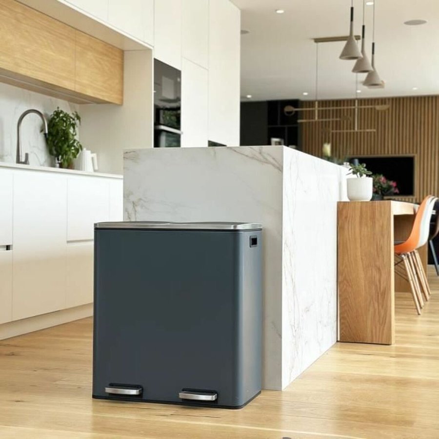 Skraldespand Kitchen Move Gr Rustfrit stl 60 L #4