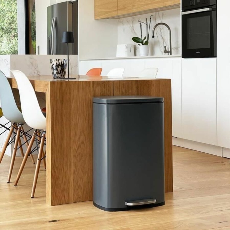 Skraldespand Kitchen Move Gr Rustfrit stl 50 L #13