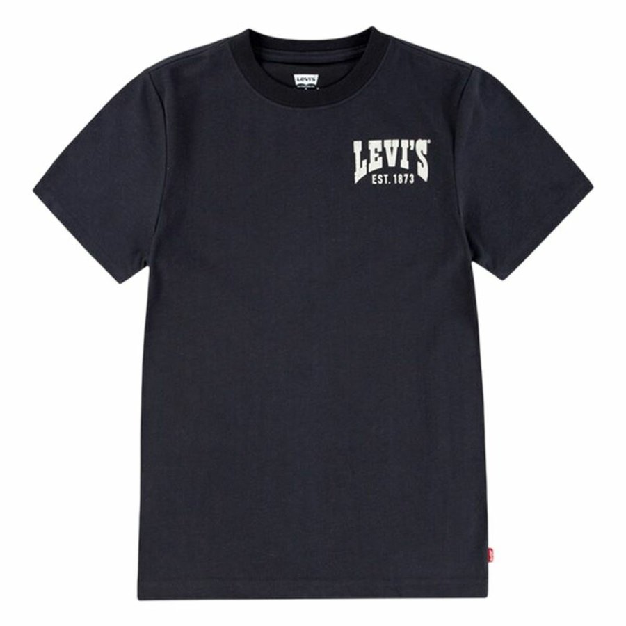 Brne Kortrmet T-shirt Levi's Lvb Valley View Sort #1
