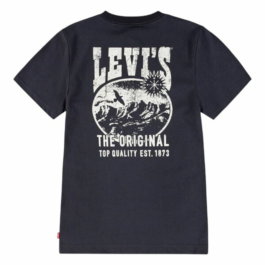 Brne Kortrmet T-shirt Levi's Lvb Valley View Sort #2