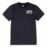 Brne Kortrmet T-shirt Levi's Lvb Valley View Sort 8 r #1