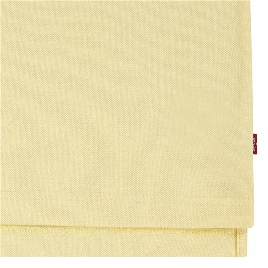 Kortrmet Polotrje til Brn Levi's Lvb Back Neck Tape Gul #3