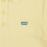 Kortrmet Polotrje til Brn Levi's Lvb Back Neck Tape Gul #4