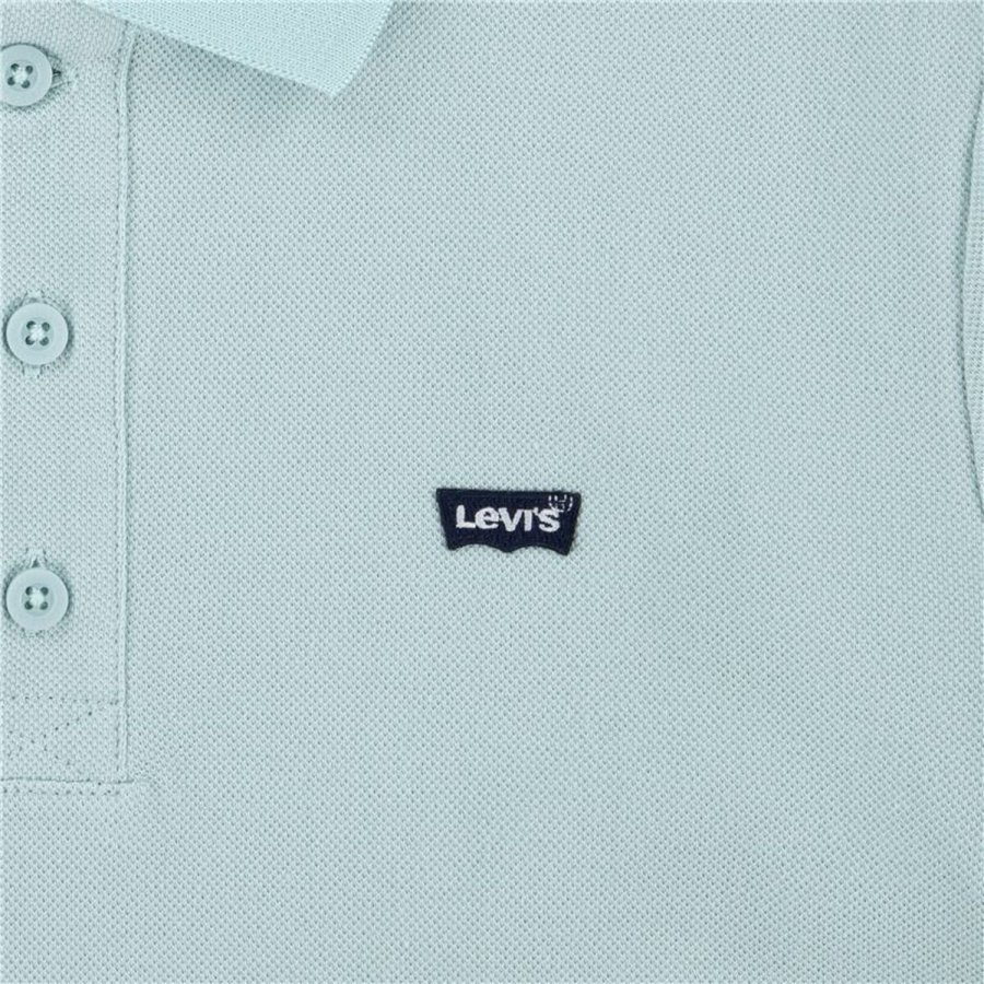 Kortrmet Polotrje til Brn Levi's Lvb Back Neck Tape Bl #3