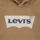 H�ttetr�je til B�rn Levi's Lvb Batwing Screenprint Hoodie Brun #3
