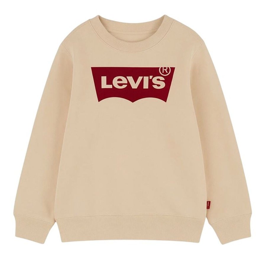 Sweaters uden H�tte til B�rn Levi's Batwing Crewneck Hvid #1