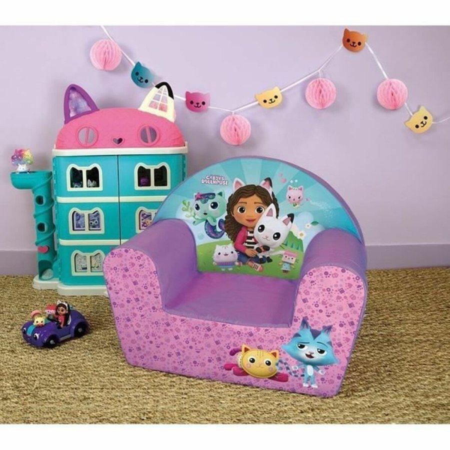 Lnestol til brn Gabby's Dollhouse 33 x 52 x 42 cm #2