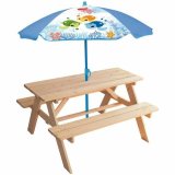 Picnic bord Fun House Brun Sennik (125 x � 100 cm) #1