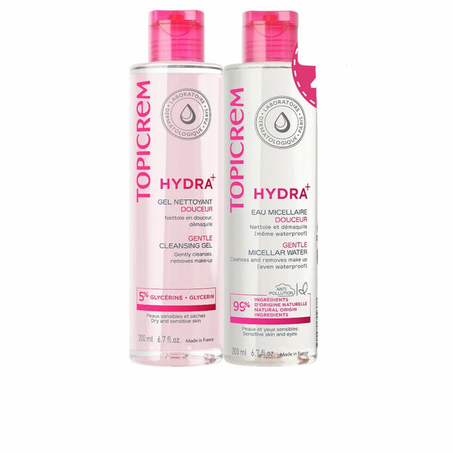 Ansigtsrens i gel-form Topicrem HYDRA+ 2 Dele #1