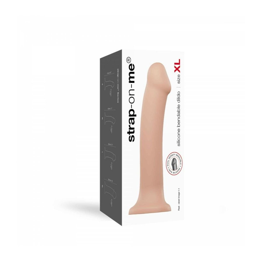 Dildo Strap-on-me 6013120 Beige XL #9