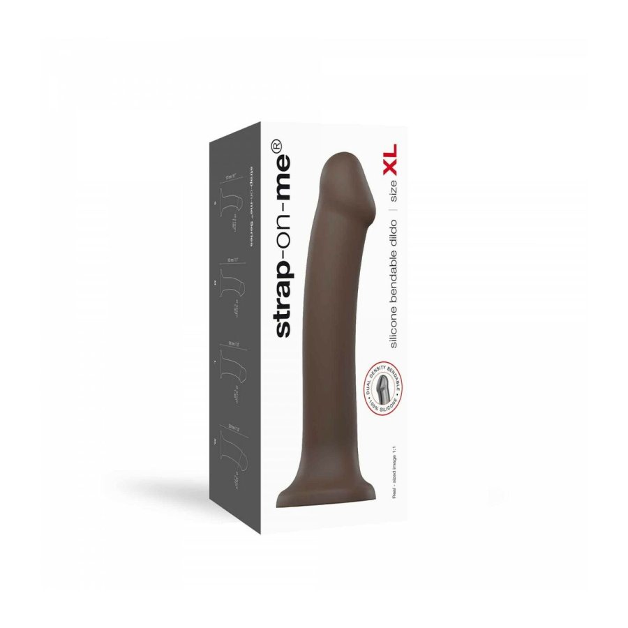 Dildo Strap-on-me 6013359 Chokolade XL #9