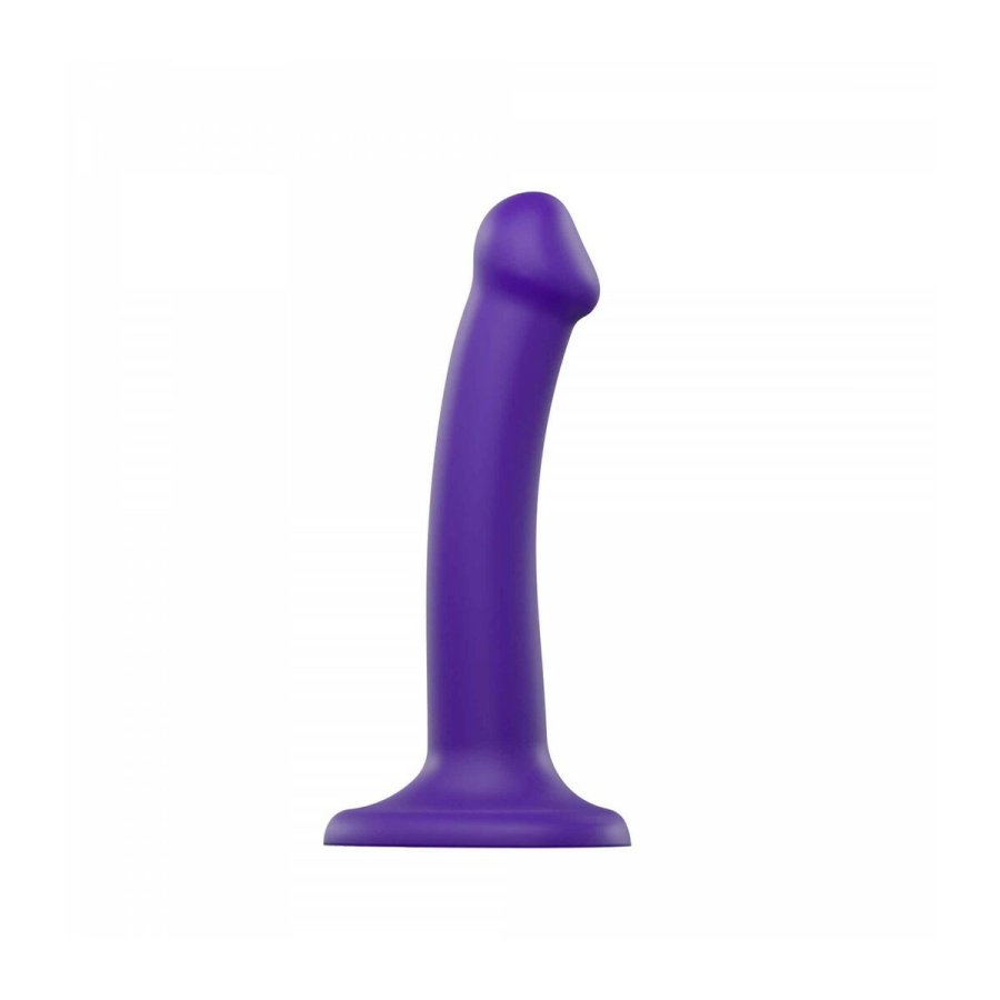 Masturbator Strap-on-me  Semi-Realistic Dual Density Silikone Lilla S #1