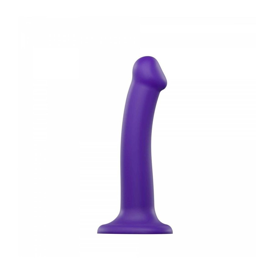 Masturbator Strap-on-me  Semi-Realistic Dual Density Silikone Lilla #1