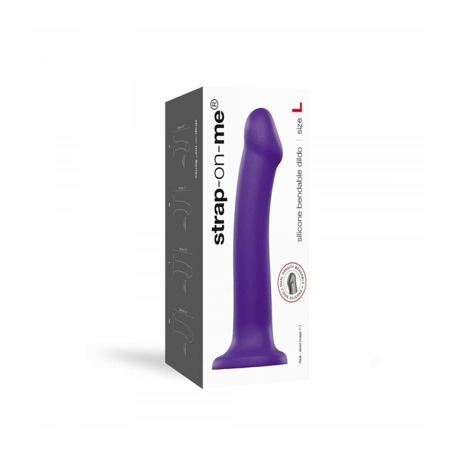 Dildo Strap-on-me Purple L Lilla #5