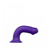 Dildo Strap-on-me Purple Silikone XL Lilla #7