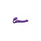 Dildo Strap-on-me Vibrating Remote Controlled 3 Motors Lilla #1