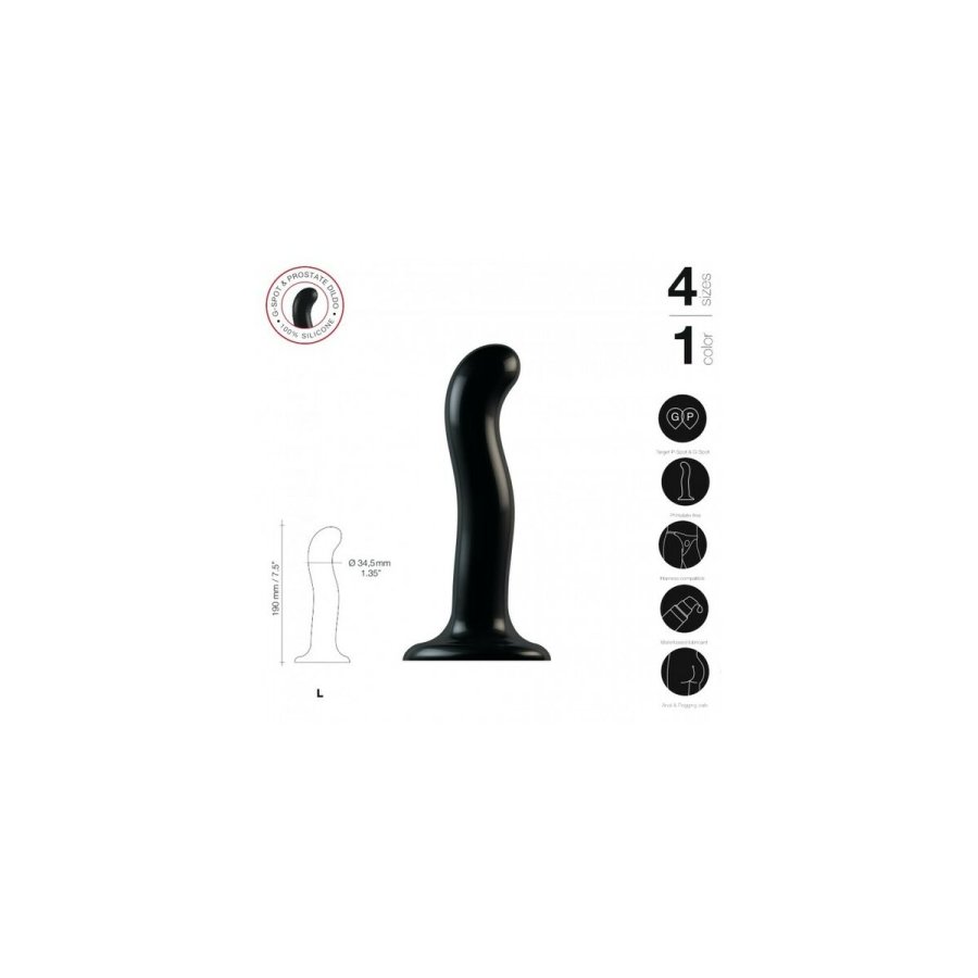 Dildo Strap-on-me POINT STIMULATOR Sort L #11