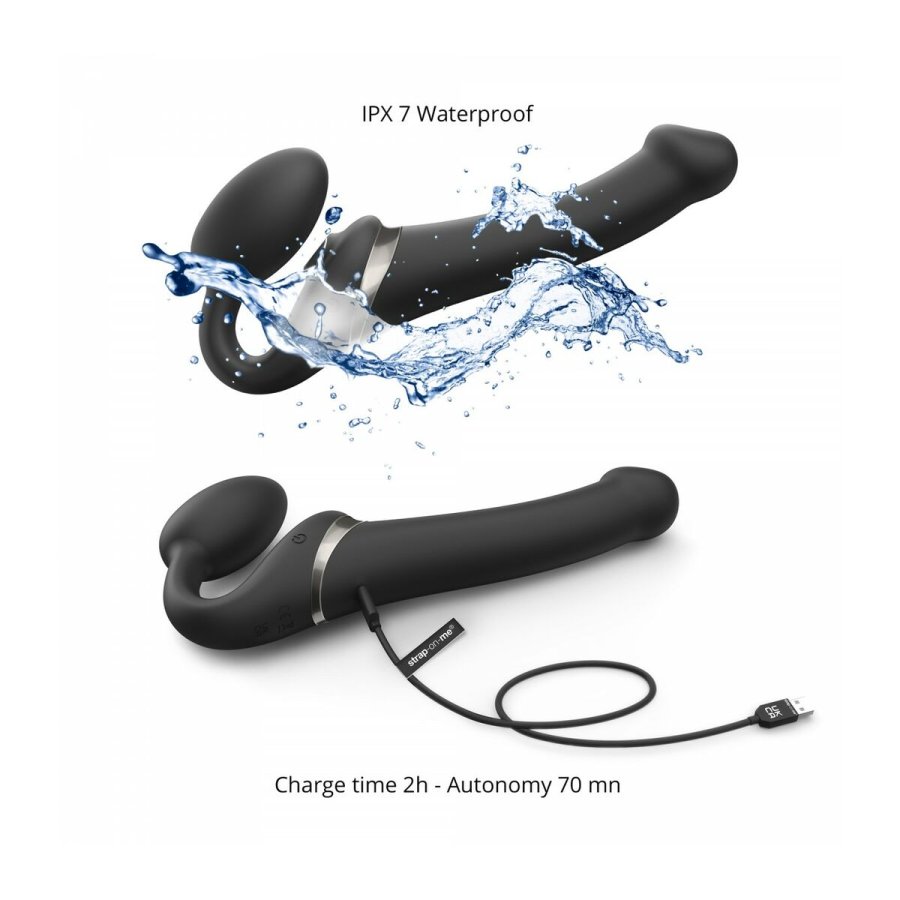Dildo Strap-on-me 6017340 Sort S #11
