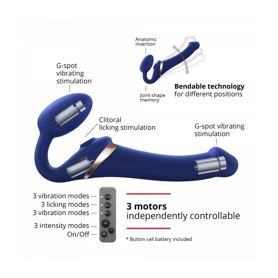 Vibrator Strap-on-me 6017388 Bl #3