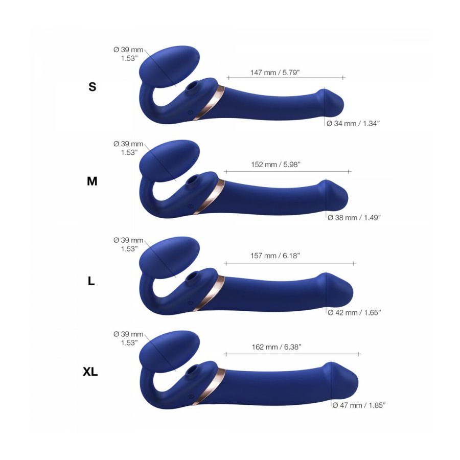 Vibrator Strap-on-me 6017388 Bl #7
