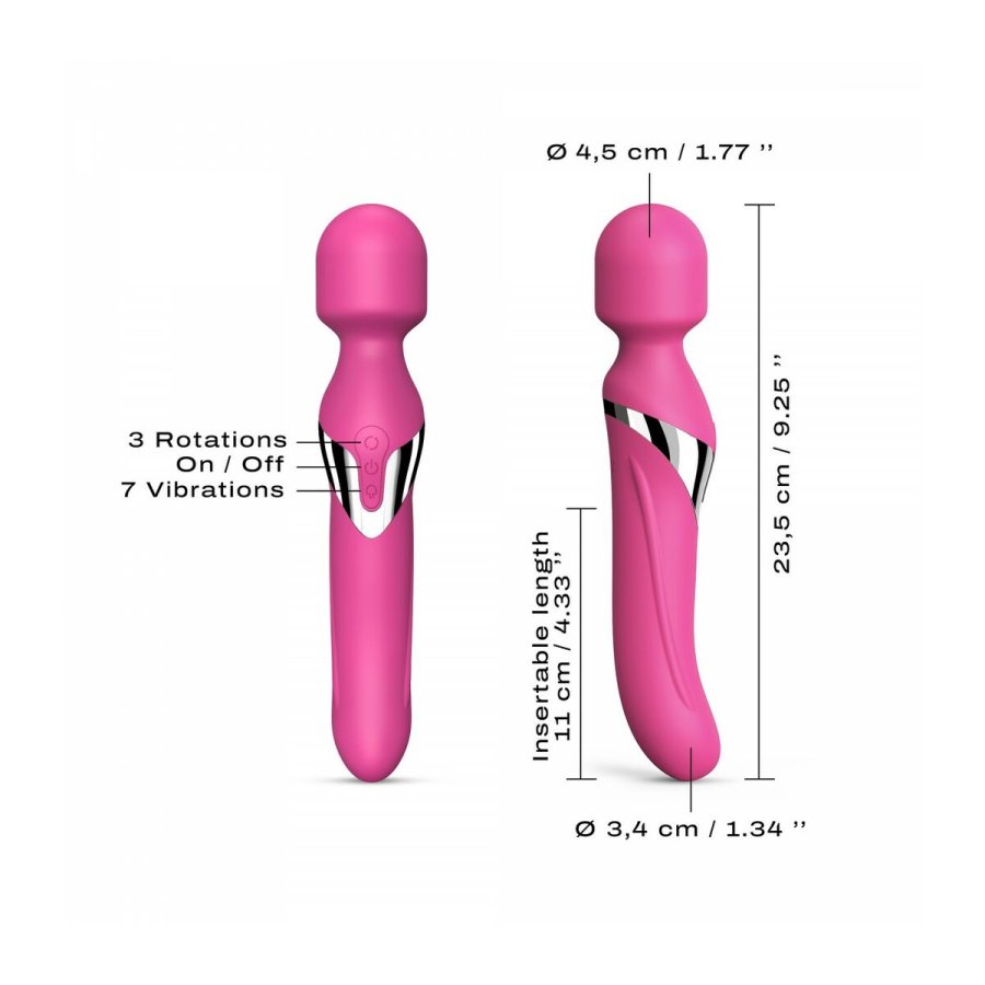 Vibrator Marc Dorcel Dual Orgasms Pink Pink #13