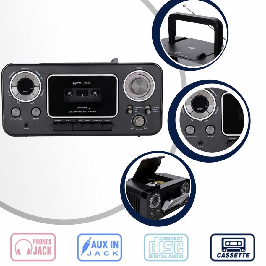 Radiokassette Muse M-182RDC #3