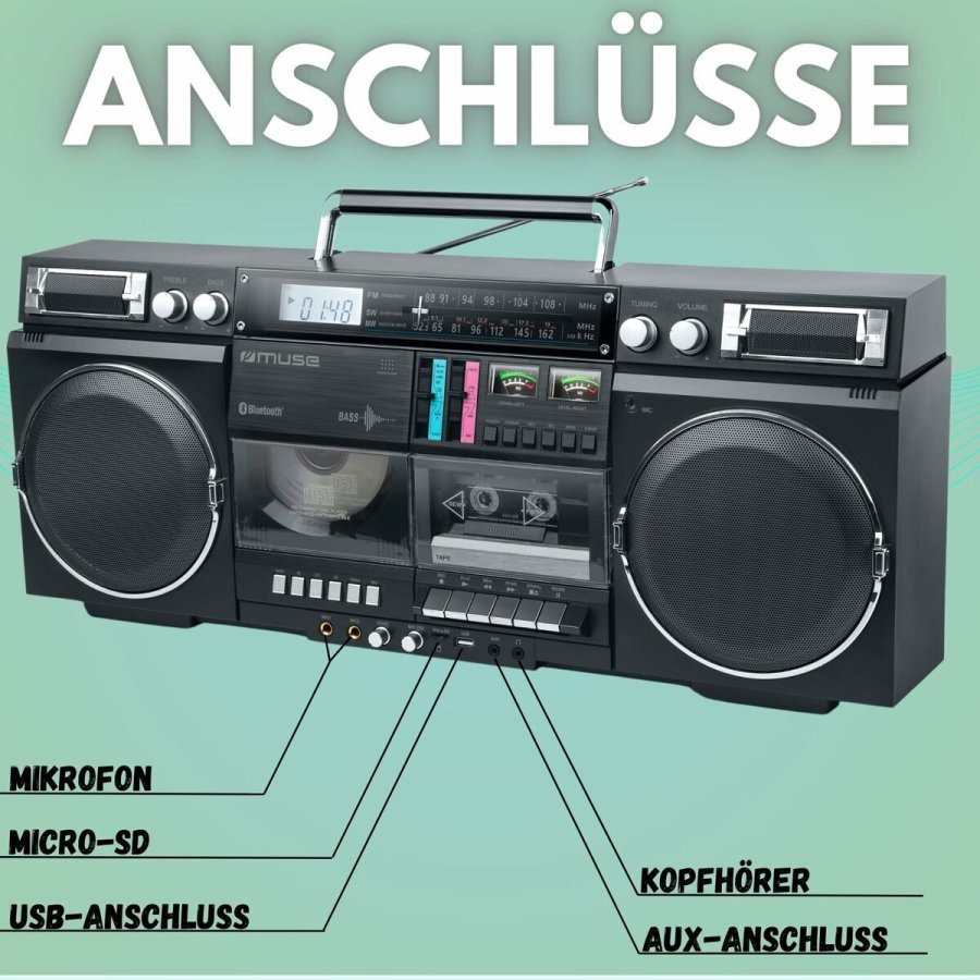 Radio Muse M-380 GB Bluetooth (Refurbished A) #5