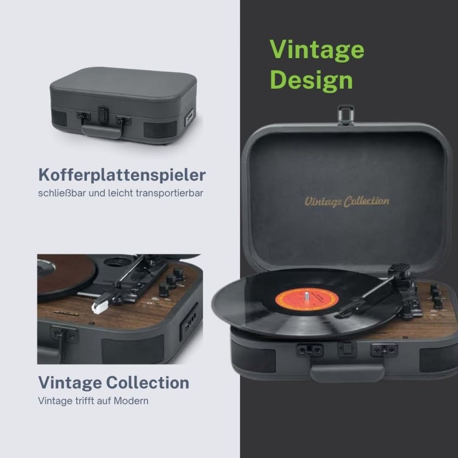 Pladespiller Muse MT207DGB #4