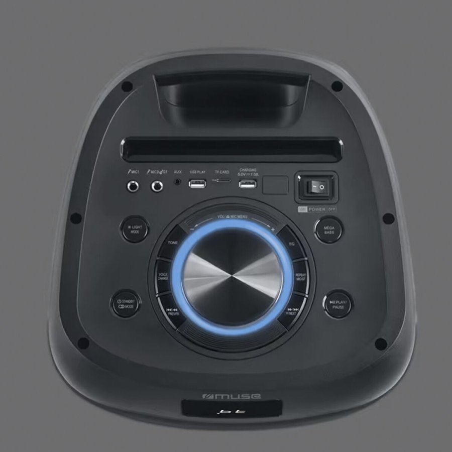 Brbare Bluetooth-hjttalere Muse Sort 600 W #7