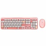 Tastatur og mus Mobility Lab Pure Color Rose Azerty Fransk #1