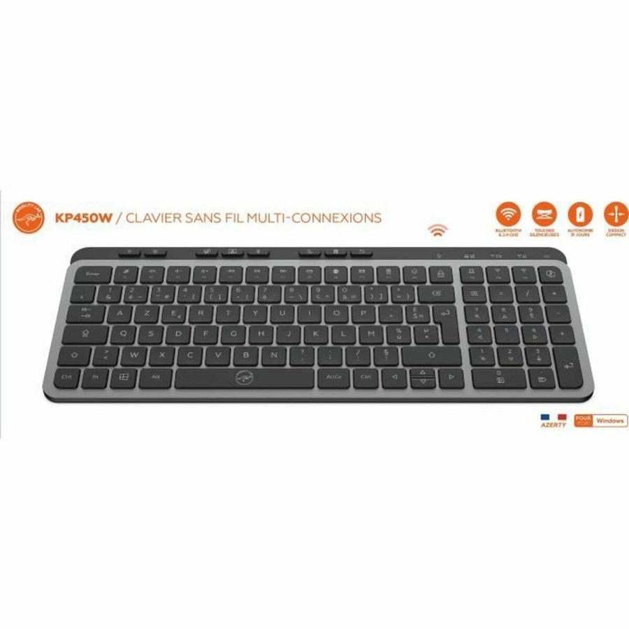 Tastatur Mobility Lab KP450W Compact Sort Gr� #2