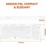 Tastatur Mobility Lab KP450W Compact Sort Gr� #7