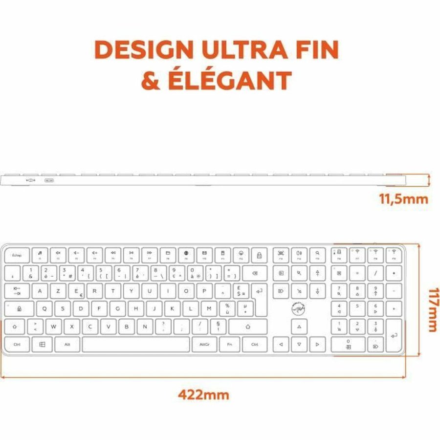 Tastatur Mobility Lab KP430W Gr� #7
