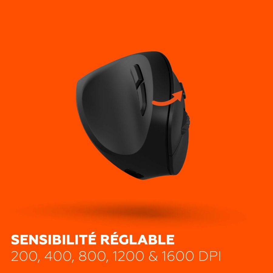 Mus Mobility Lab ERGO M30W LEFT Sort Vertikalt #4