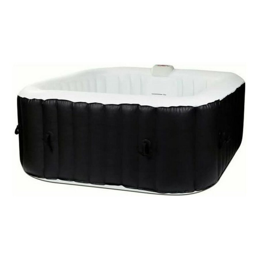 Inflatable Spa Sunspa Firkantet Sort 4 personer (155 x 155 x 65 cm) #1