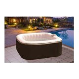 Inflatable Spa Sunspa Firkantet Sort 4 personer (155 x 155 x 65 cm) #2
