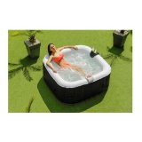Inflatable Spa Sunspa Firkantet Sort 4 personer (155 x 155 x 65 cm) #3