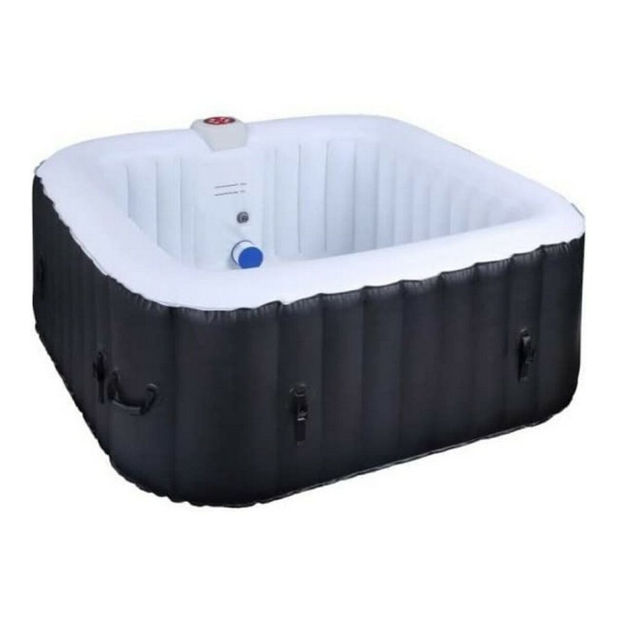 Inflatable Spa Sunspa Firkantet Sort 4 personer (155 x 155 x 65 cm) #5