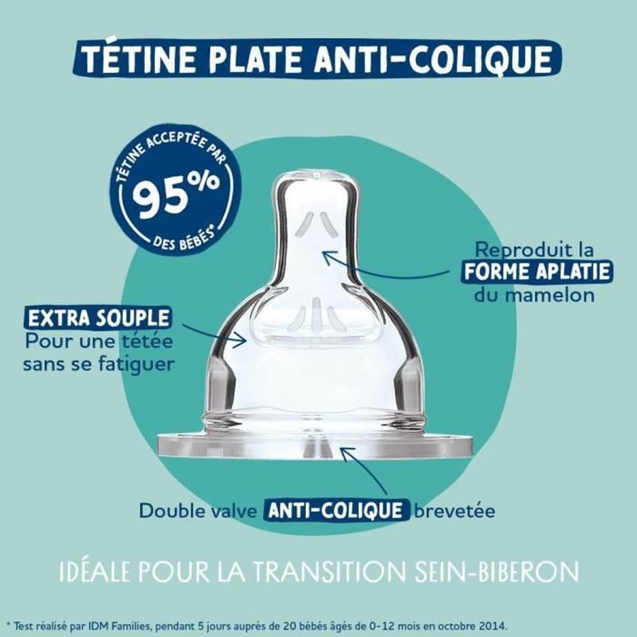 Babys flaske Dodie 270 ml (3 enheder) #2