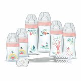 St af babyens flasker Dodie Pink 8 Dele #1