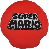 Pude Mario Bros 43 x 3 x 43 cm Hvid Rd Polyester Champignon #2