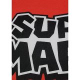 Pude Mario Bros 43 x 3 x 43 cm Hvid Rd Polyester Champignon #5